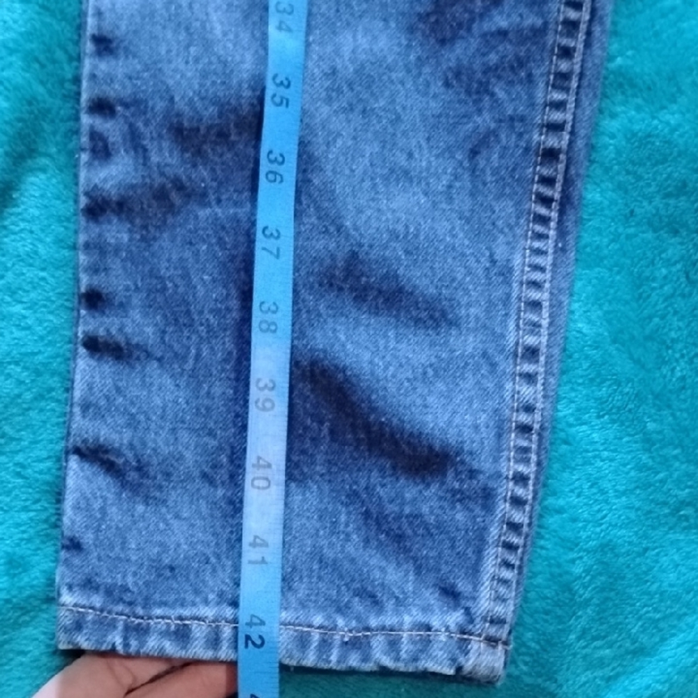 Levi's Straight Leg Blue Jeans - Picture 4 of 5